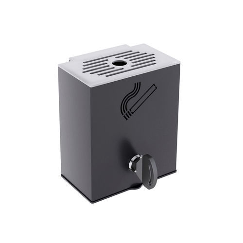 Пепельница на ножках - ASHTRAYS RECTANGULAR - THE ITALIAN LAB SRL - из стали / для наружного применения / для общественных мест