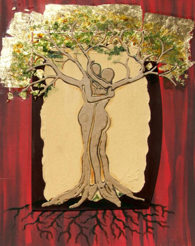 Акриловая декоративная картина - TREE LOVERS - Vincenzo Greco