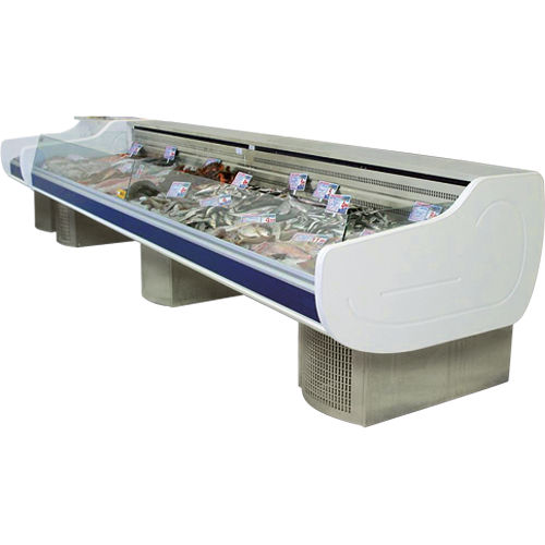 Стоечная холодильная витрина - ELEITA - Jimo Cooling Technology - для рыбного рынка