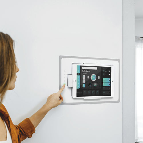 Подставка для iPad для бытового использования - TOUCHDOCK - iRoom Gmbh - настенная / для профессионального использования / горизонтальная