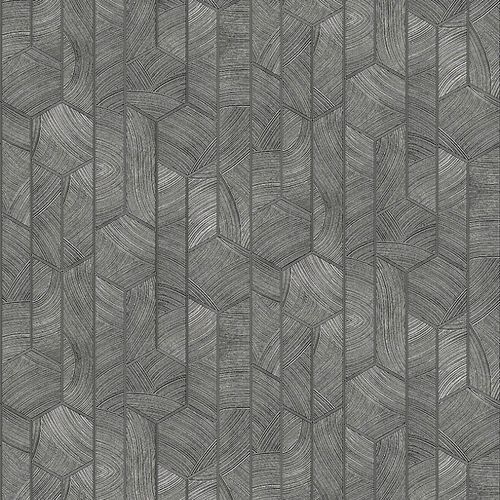 Современный обои - KANTHA ROCK - Masureel Distribution BVBA - c геометрическим рисунком / нетканый / моющийся