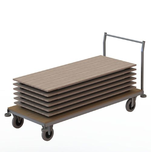 Тележка для транспортировки столов - HORIZONTAL CLASSIC - Mott Mobile Systeme GmbH &Co. KG - для профессионального использования / из термолакированной стали