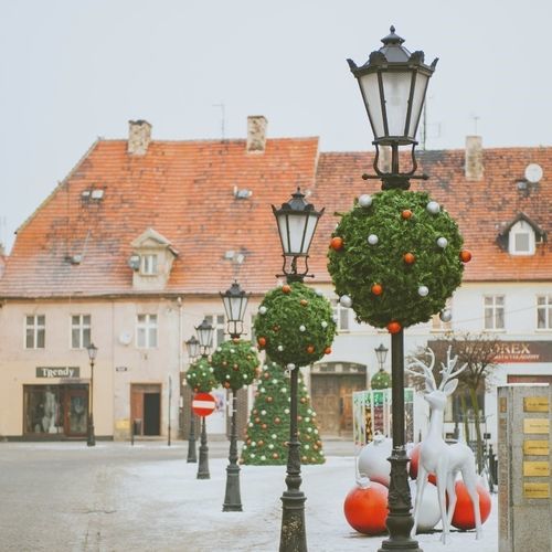 Рождественские украшения из ПВХ - COVERS FOR LAMP-POST PLANTERS - Terra Group - для общественных мест / для домашнего использования / для общественных учреждений