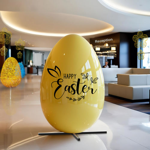 Скульптура пасхальное украшение - Easter Egg T120 - Terra Group - из стекловолокна / для наружного применения / отдельностоящая
