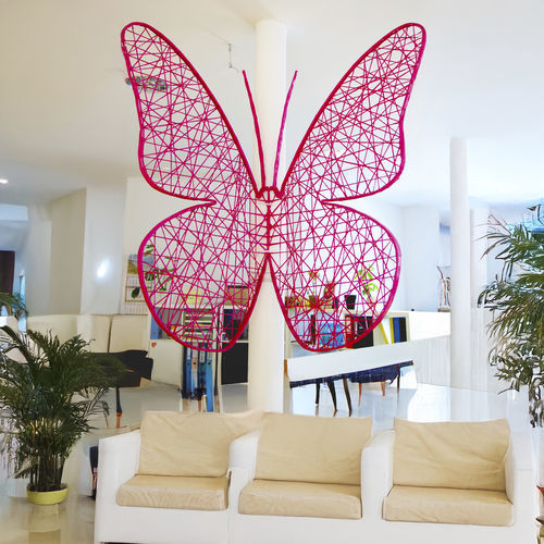 Скульптура из стекловолокна - BUTTERFLY 3D - Terra Group - для наружного применения / настенная / садовая