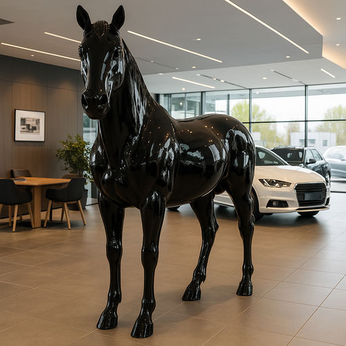 Скульптура из стекловолокна - HORSE - Terra Group - для наружного применения / садовая / отдельностоящая