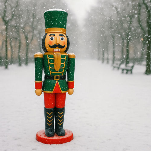 Рождественская скульптура из стекловолокна - NUTCRACKER - Terra Group - для наружного применения / напольное / для гостиницы