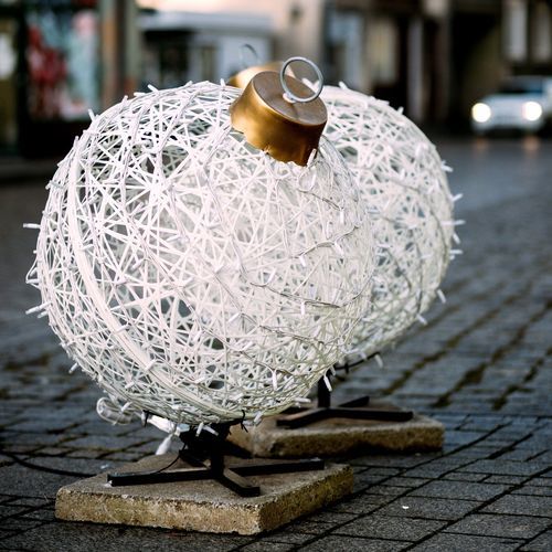 Рождественские украшения из стекловолокна - 3D Openwork Bauble - Terra Group - для общественных мест / для домашнего использования / для общественных учреждений