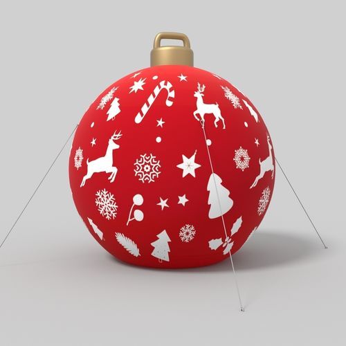 Рождественские украшения из ПВХ - X-MAS BALL XXL - Terra Group - для общественных мест / для общественных учреждений / для ресторана