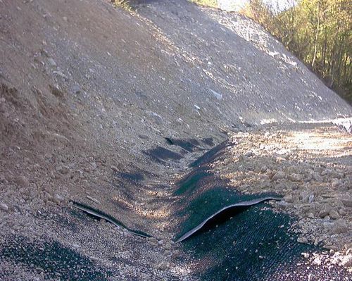 Антиэрозионный биоразлагаемый мат - TRENCHMAT S  - Viganò Pavitex - дренажа / из полипропилена / из полиэстера