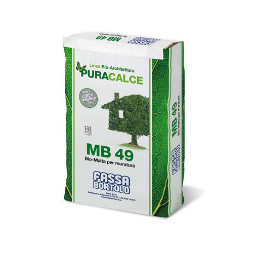 Монтажный строительный раствор - PURACALCE MB 49 - Fassa Bortolo - для каменной кладки / с известью