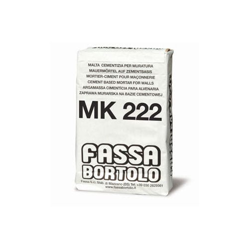 Строительный раствор герметик - MK 222 - Fassa Bortolo - монтажный / для каменной кладки / с известью