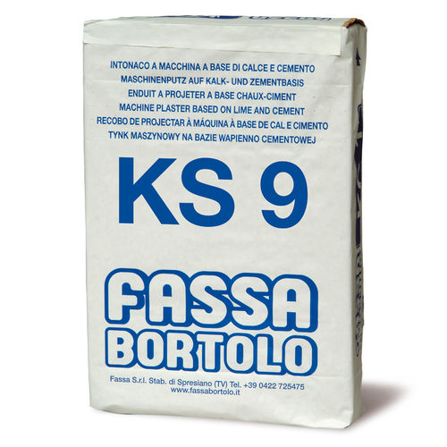 Штукатурка для подготовки - KS 9 - Fassa Bortolo - для интерьера / для наружного применения / для стены