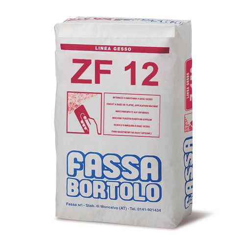 Штукатурка для подготовки - ZF 12 - Fassa Bortolo - для интерьера / для стены / для бетона