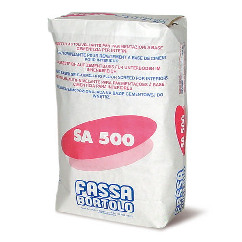 Проушина с эффектом самонивелирования - SA 500 - Fassa Bortolo - из цемента