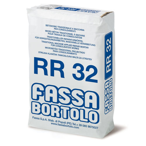 Строительный раствор для ремонта - RR 32 - Fassa Bortolo - для бетона / для каменной кладки / для цемента
