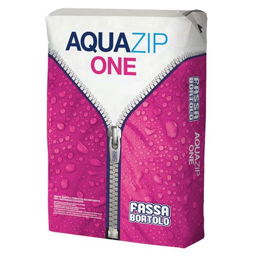 Гидроизолирующая штукатурка - AQUAZIP ONE - Fassa Bortolo - для затирки / для интерьера / для наружного применения