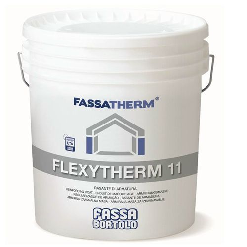 Штукатурка для сглаживания - FASSATHERM® FLEXYTHERM 11 - Fassa Bortolo - для изоляционных панелей / минеральная