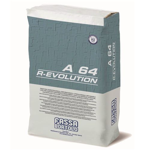 Штукатурка для сглаживания - A 64 R-EVOLUTION - Fassa Bortolo - для интерьера / для наружного применения / для стены
