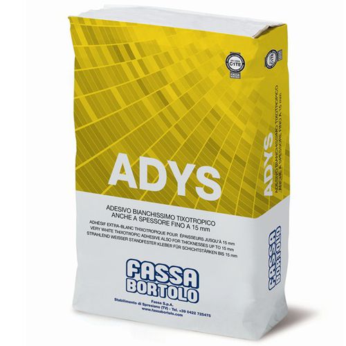 Клей для керамической плитки для цементирования - ADYS - Fassa Bortolo - для плиточного пола / для проушины / для бетона