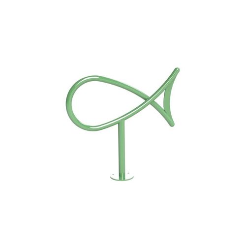 Напольная парковка для велосипедов - FISH RACK - Madrax - уникальный дизайн / для общественных мест / из стали, покрытой порошком