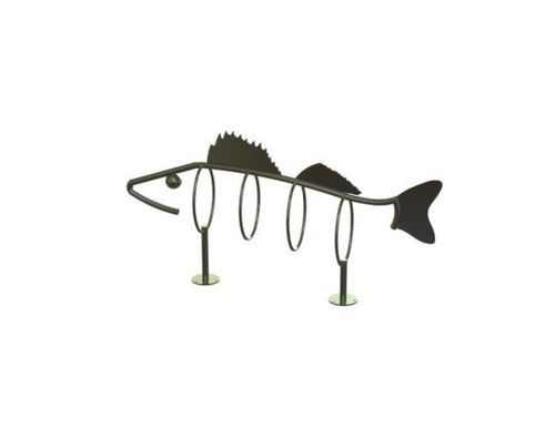 Напольная парковка для велосипедов - Walleye - Madrax - для наружного применения / из стали, покрытой порошком