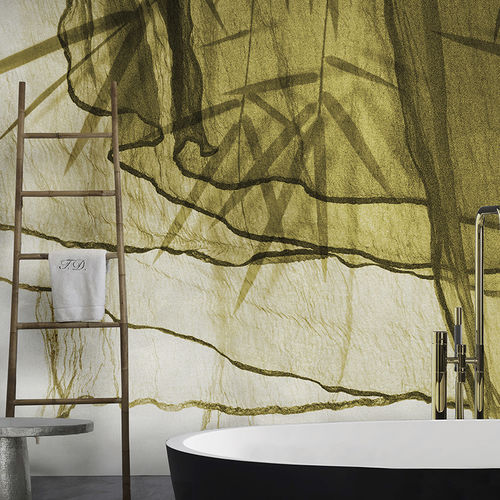 Современный обои - FLOATING ON BAMBOO - N.O.W. Edizioni - природный мотив / панорамный / имитация ткани