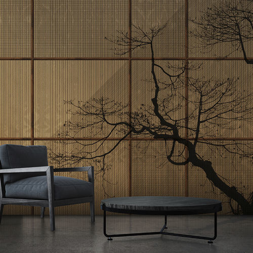 Современный обои - RYOKAN - N.O.W. Edizioni - из стекловолокна / природный мотив / с китайскими мотивами