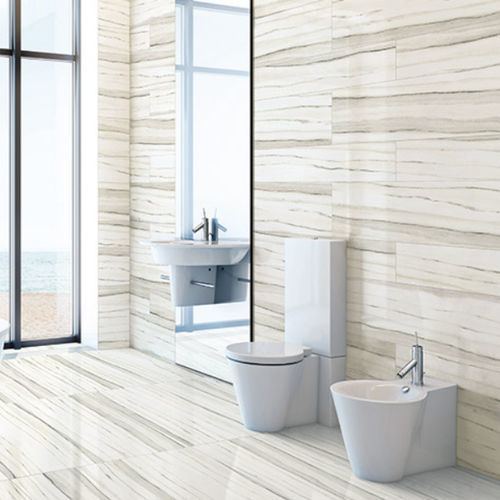 Плитка из фарфора - CALACATTA  - StonePeak Ceramics - полированная / для интерьера / для ванной комнаты