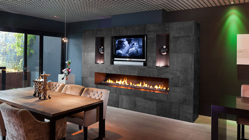 Камин на биоэтаноле - 2000 - Modus Fireplaces - газовый / встраиваемый / двусторонний