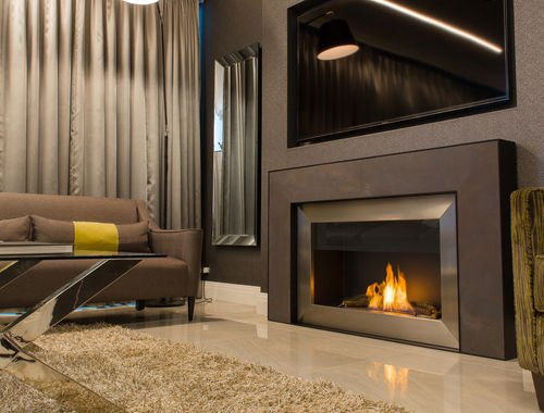 Камин на биоэтаноле - 844 - Modus Fireplaces - газовый / встраиваемый / Односторонний