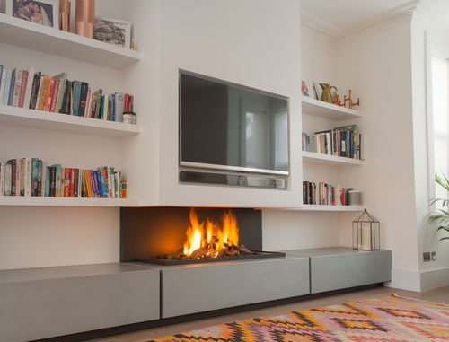 Камин на биоэтаноле - 572  - Modus Fireplaces - газовый / электрический / встраиваемый