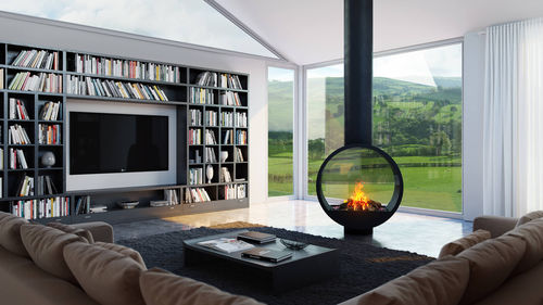 Камин на биоэтаноле - 997 - Modus Fireplaces - газовый / дровяной / напольный