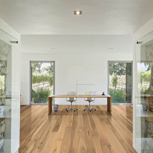 Паркет из паркетной доски - NATURA - CP PARQUET - из орехового дерева / очищенный / покрытый лаком