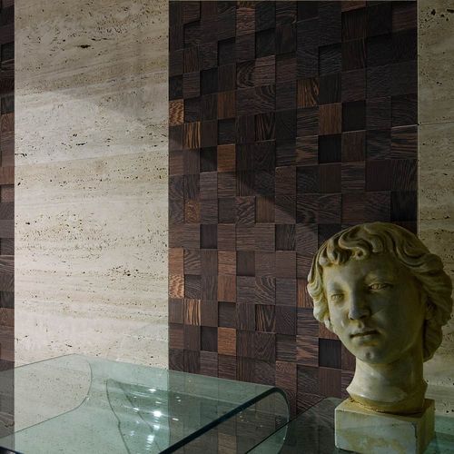 Облицовка из дерева - MOSAICO - CP PARQUET - внутренняя / 3D / очищенная