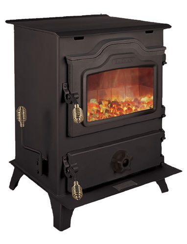 Печь-камин на угле - MARK - Harman Stoves - традиционная / из металла