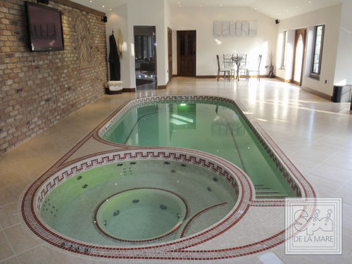 Встраиваемый плавательный спа-бассейн - CLEOPATRA V - Spa De La Mare - не определено / из мозаики / для бытового использования