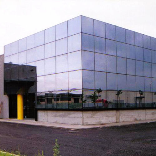 Тонкостенная перегородка самонесущий каркас - STRUCTURAL FAÇADES - MAPIER GROUP S.R.L. - из алюминия и стекла