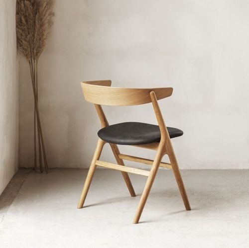 Cтул для столовых скандинавский дизайн - Sibast No 9 - sibast furniture - для интерьера / из шерсти / из кожи