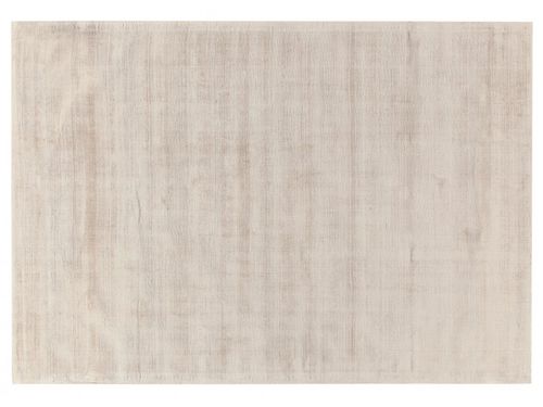 Современный ковер - IN WHISPER WHITE SILVER  - AMINI - однотонный / из вискозы / прямоугольный