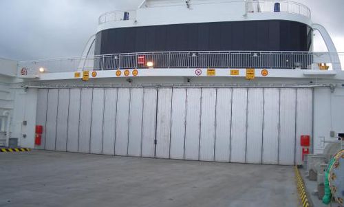Дверь для интерьера - COLORLINE FERRY - Jewers Doors - из алюминия / складная / заподлицо
