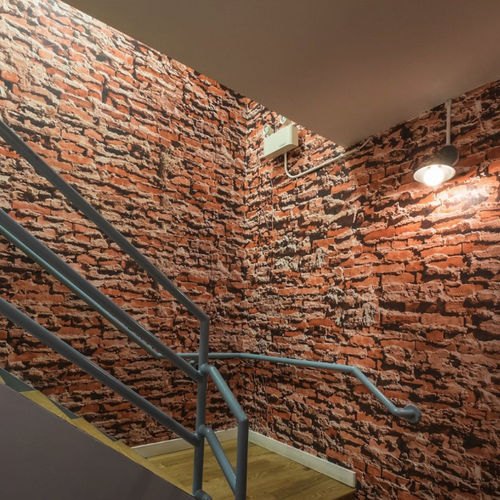 Современный обои - SOHO BRICK WALL - FLAVOR PAPER - виниловый / городской мотив / имитация кирпича