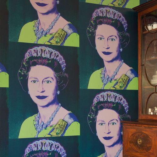 Современный обои - QUEEN ELIZABETH - FLAVOR PAPER - с рисунком / набивной