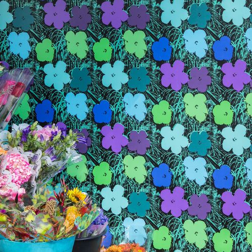 Современный обои - SMALL FLOWERS - FLAVOR PAPER - в цветочек / набивной