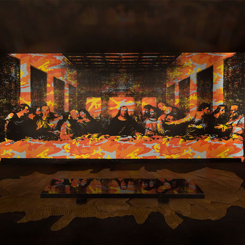 Современный обои - THE LAST SUPPER MURAL - FLAVOR PAPER - шедевр живописи / цветной / набивной