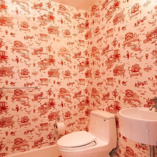 Классический обои - BROOKLYN TOILE - FLAVOR PAPER - городской мотив / набивной