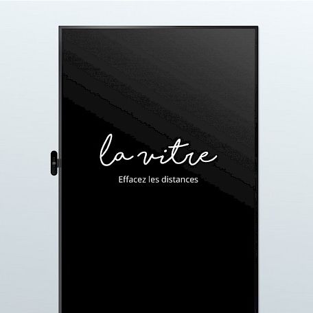 Информационный экран для общественных мест - LA VITRE - WAVEinside