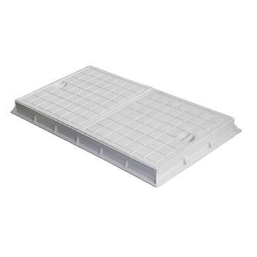 Крышка люка из полипропилена - TC6030 - AIRGAMA SRL - прямоугольная