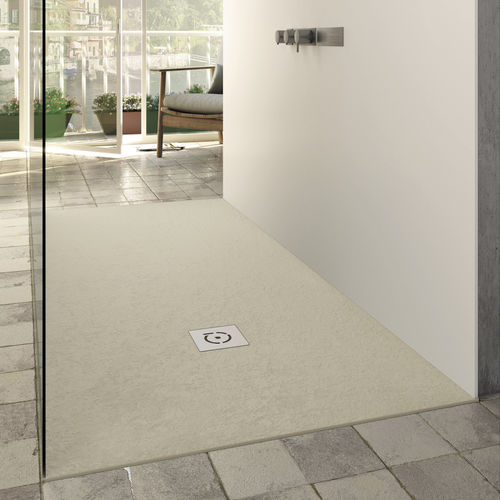 Прямоугольный душевой поддон - Relief Plus - QUARE DESIGN - встраиваемый / на уровне пола / ультратонкий