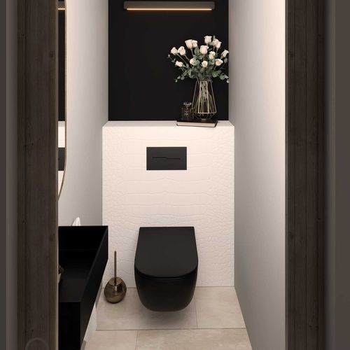 Установочный элемент для подвесных туалетов - Tulip - QUARE DESIGN